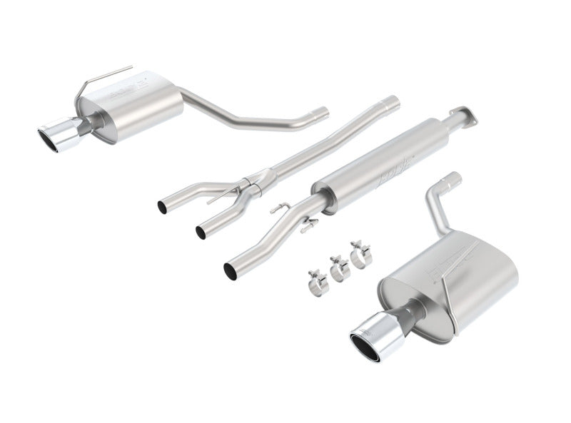 STI Cat-Back Exhaust, WRX Catback, Borla Hush Exhaust