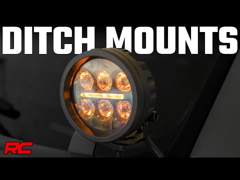 LED Light | Ditch Mount |Black Series Round | 3.5 – Extreme