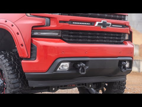 Tow Hook Brackets  Chevy Silverado 1500 2WD/4WD (2019-2023