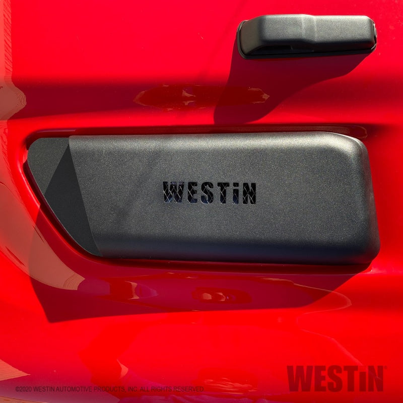 Westin 2020 Jeep Gladiator HDX Drop Nerf Step Bars - Textured Black