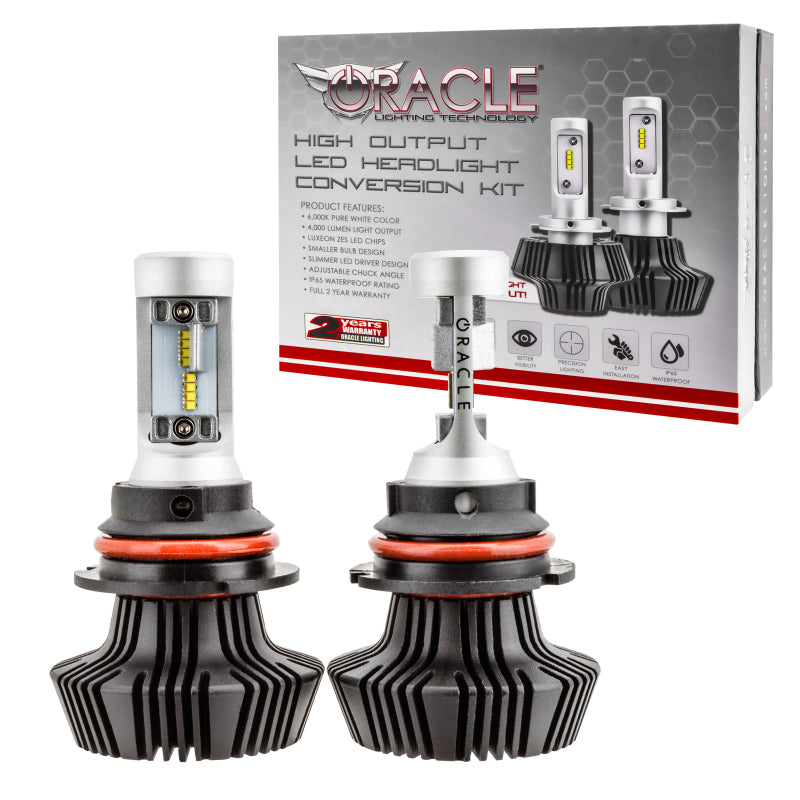 Oracle 9007 4000 Lumen LED Headlight Bulbs (Pair) - 6000K NO RETURNS