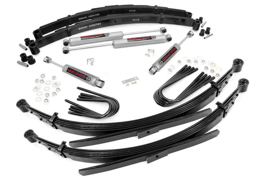 2 Inch Lift Kit | 56 Inch RR Springs | Chevy/GMC 3/4-Ton Suburban (88-91) Rough Country