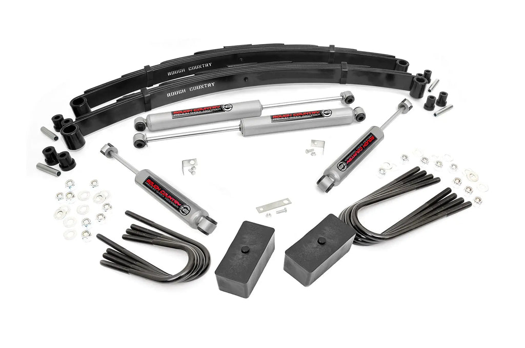 2 Inch Lift Kit | Rear Blocks | Chevy/GMC 3/4-Ton Suburban (88-91) Rough Country