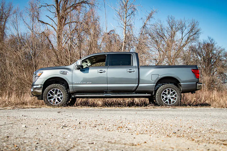 2 Inch Lift Kit | Red Spacers | Nissan Titan XD 2WD/4WD (2016-2023) Rough Country