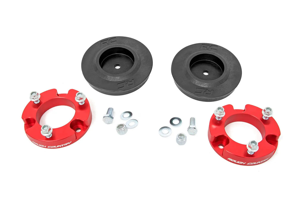 2 Inch Lift Kit | Red Spacers | Toyota 4Runner 2WD/4WD (2010-2023) Rough Country