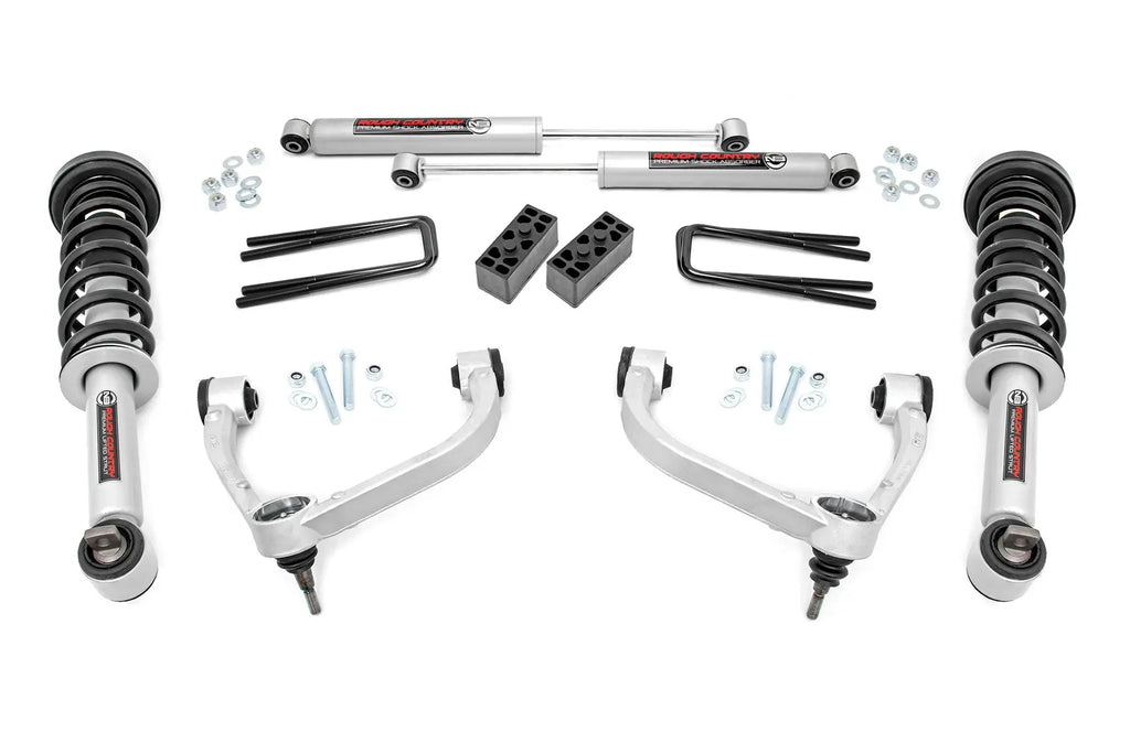 3 Inch Lift Kit | N3 Struts | Ford F-150 4WD (2014-2020) Rough Country