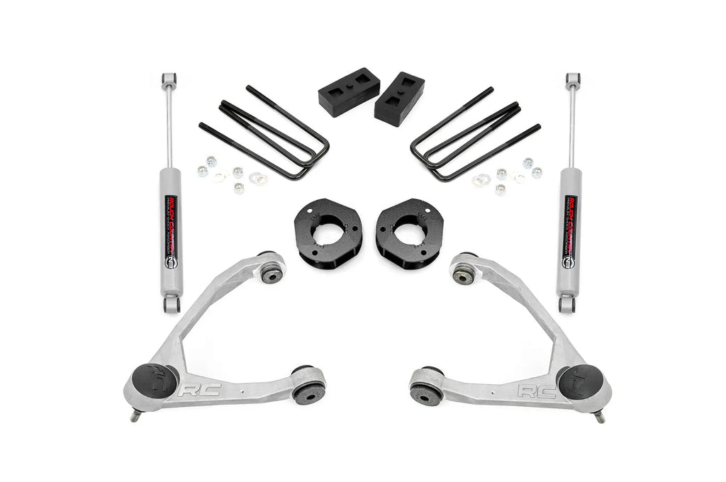 3.5" Lift Kit | Forged UCA | Cast Steel | Chevy/GMC 1500 (07-16) Rough Country