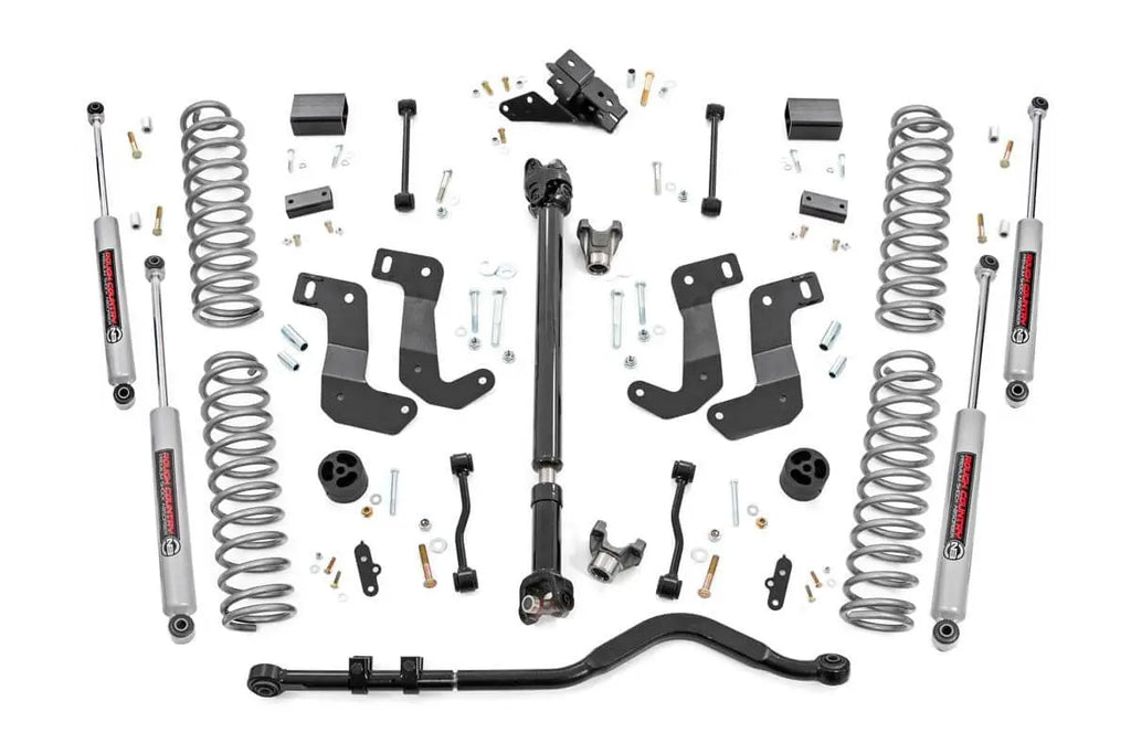 3.5 Inch Lift Kit | C/A Drop | FR D/S | Jeep Wrangler JL Rubicon (18-23) Rough Country
