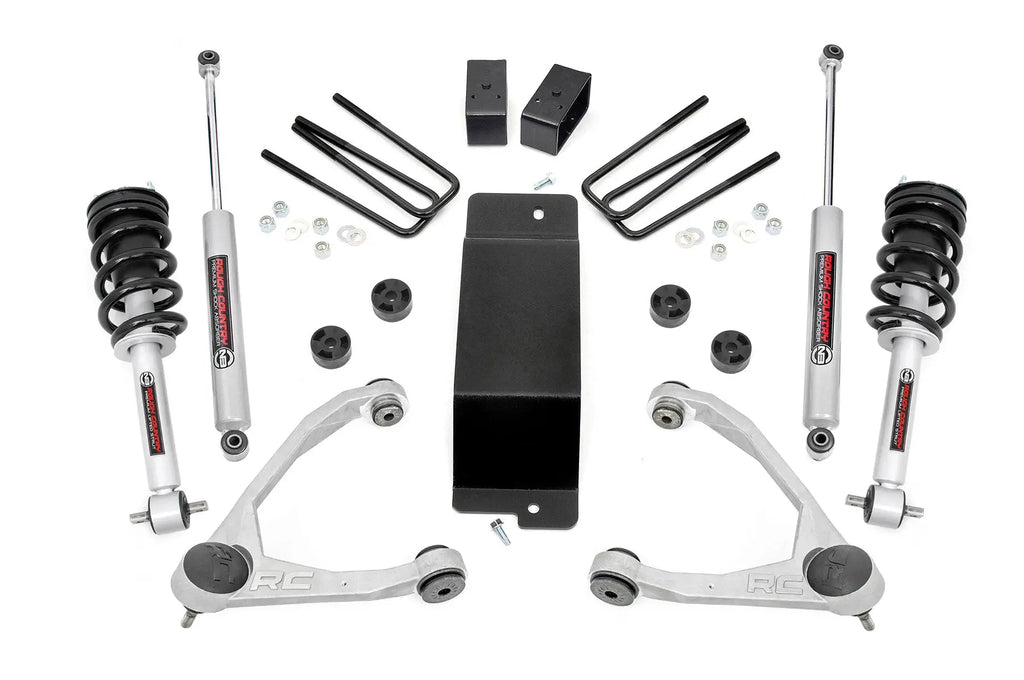 3.5 Inch Lift Kit | Forged UCA | N3 Strut | Chevy/GMC 1500 (14-16) Rough Country