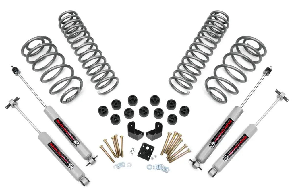3.75 Inch Lift Kit | Combo | 4 Cyl | N3 | Jeep Wrangler TJ (97-06) Rough Country