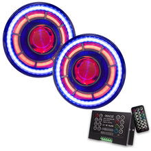 Load image into Gallery viewer, ORACLE Lighting 0718 Jeep Wrangler JK Oculus 7in ColorSHIFT BiLED Projector Headlights SEE WARRANTY