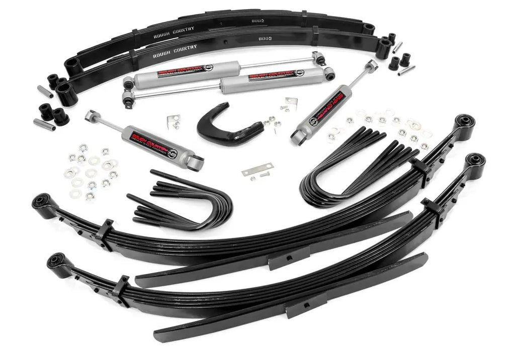 4 Inch Lift Kit | 56 Inch Rear Springs | Chevy/GMC C20/K20 C25/K25 Truck (73-76) Rough Country