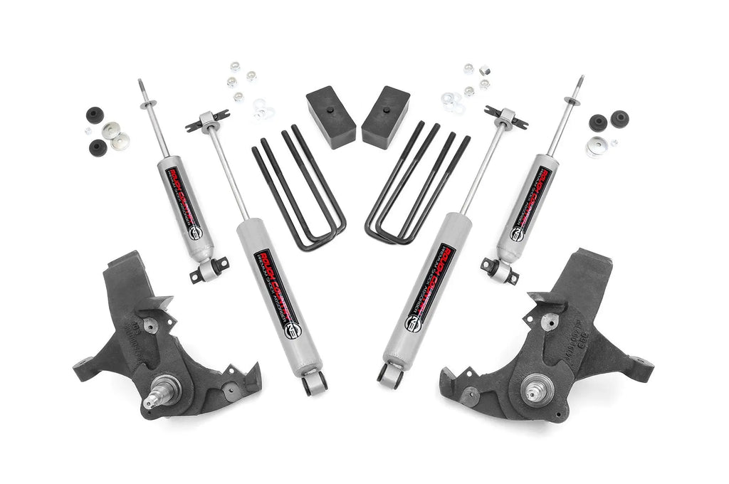 4 Inch Lift Kit | Chevy/GMC 1500 Truck/SUV 2WD (1988-1999) Rough Country