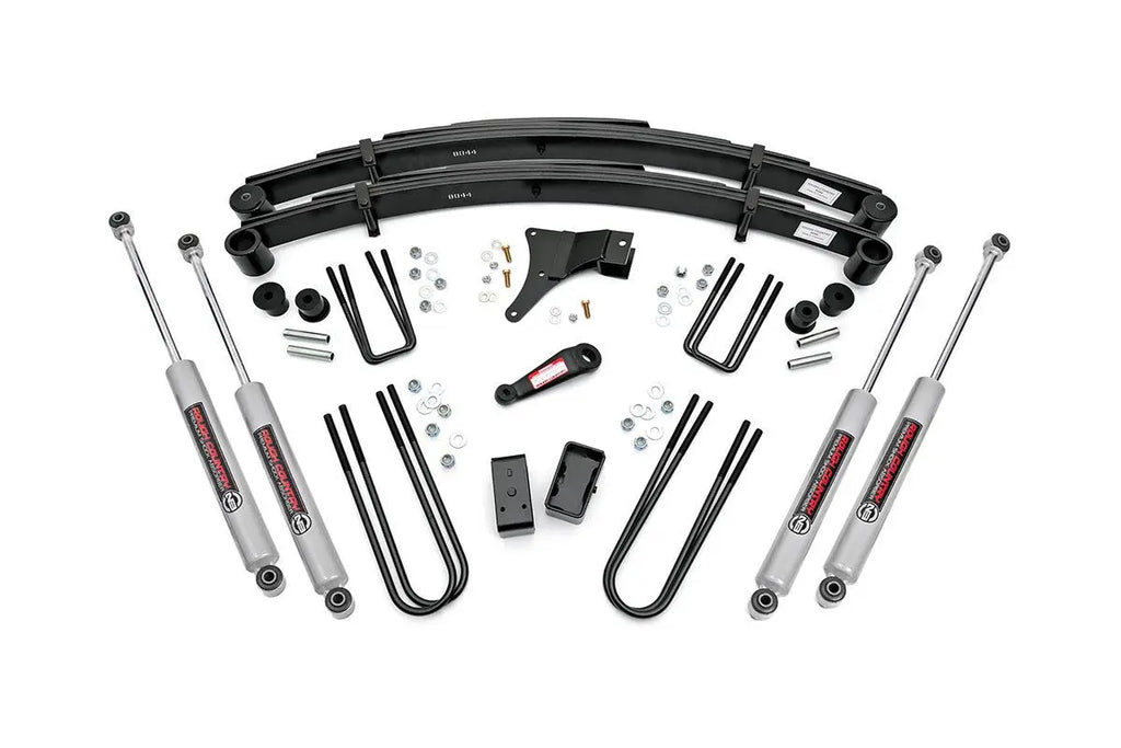 4 Inch Lift Kit | Ford F-350 4WD (1982-1985) Rough Country