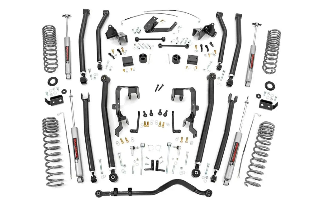 4 Inch Lift Kit | Long Arm | Jeep Wrangler JK 2WD/4WD (2007-2011) Rough Country