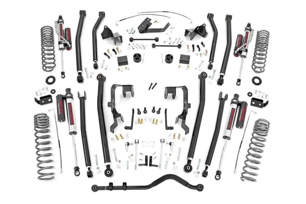 4 Inch Lift Kit | Long Arm | Vertex | Jeep Wrangler JK (07-11) Rough Country
