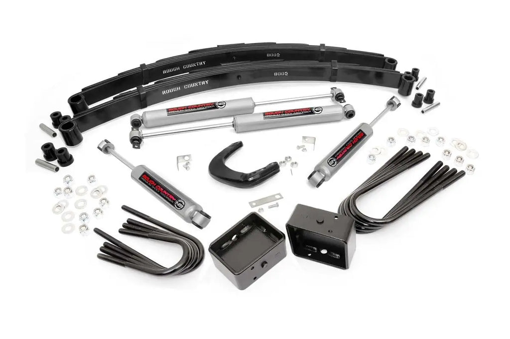 4 Inch Lift Kit | RR Blocks | GMC C15/K15 Truck/Half-Ton Suburban (73-76) Rough Country