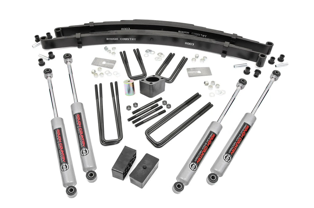 4 Inch Lift Kit | Rear Blocks | Dodge W100 Truck/W200 Truck (70-74) Rough Country