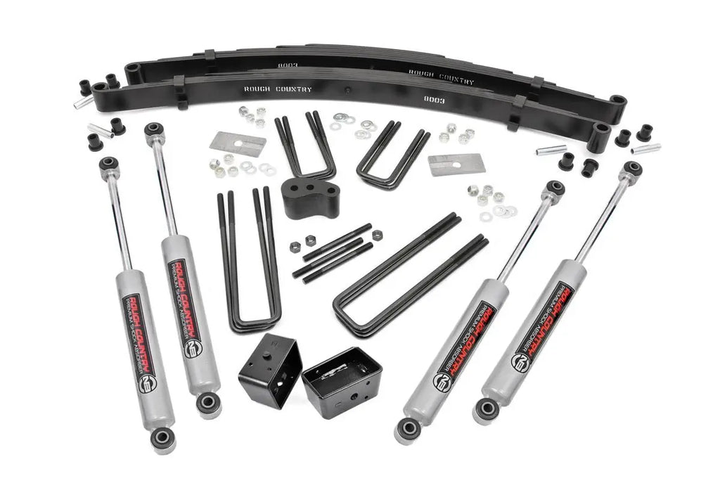 4 Inch Lift Kit | Rear Blocks | Dodge W100 Truck/W200 Truck (74-77) Rough Country