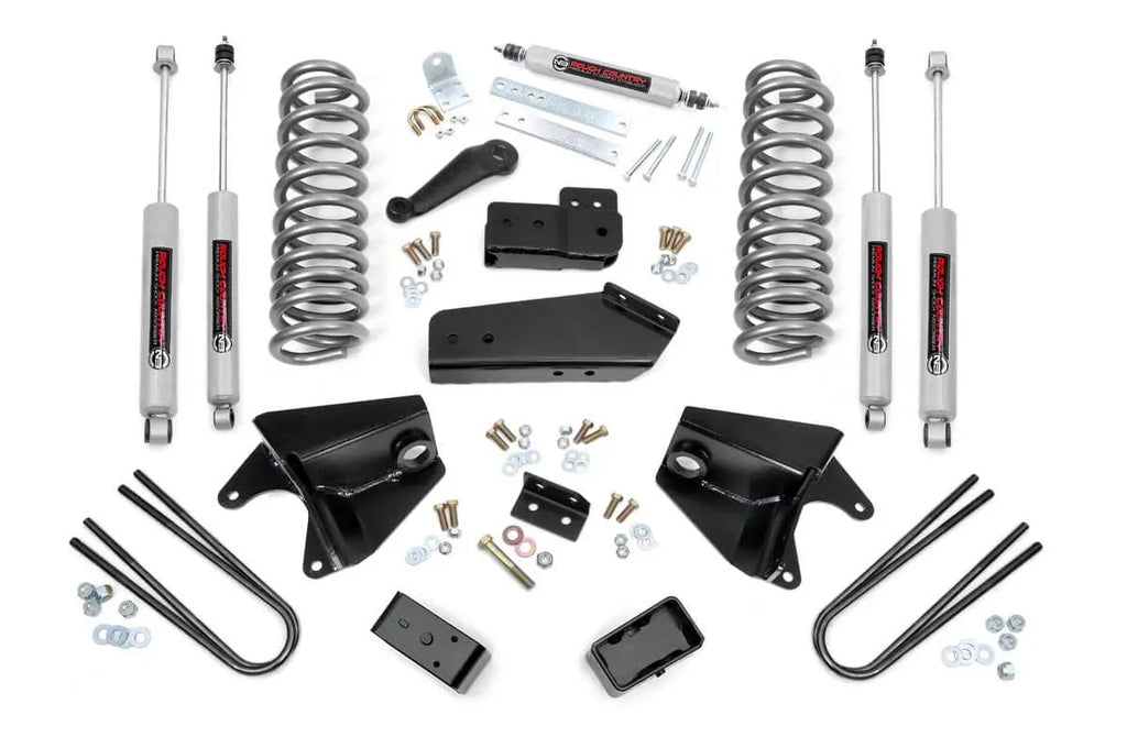 4 Inch Lift Kit | Rear Blocks | Ford F-150 4WD (1980-1996) Rough Country