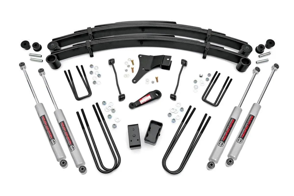4 Inch Lift Kit | Rear Blocks | Ford F-250/F-350 Super Duty (1999) Rough Country