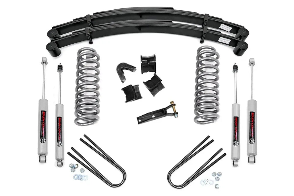 4 Inch Lift Kit | Rear Springs | Ford Bronco 4WD (1978-1979) Rough Country