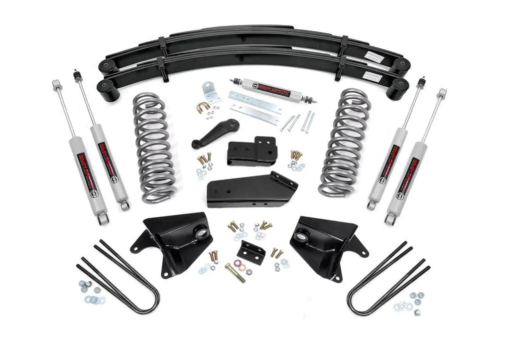 4 Inch Lift Kit | Rear Springs | Ford F-150 4WD (1980-1996) Rough Country