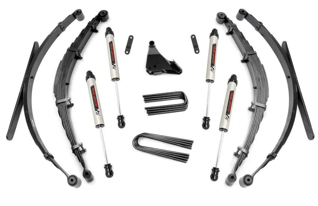 4 Inch Lift Kit | Rear Springs | V2 | Ford F-250/F-350 Super Duty (99-04) Rough Country