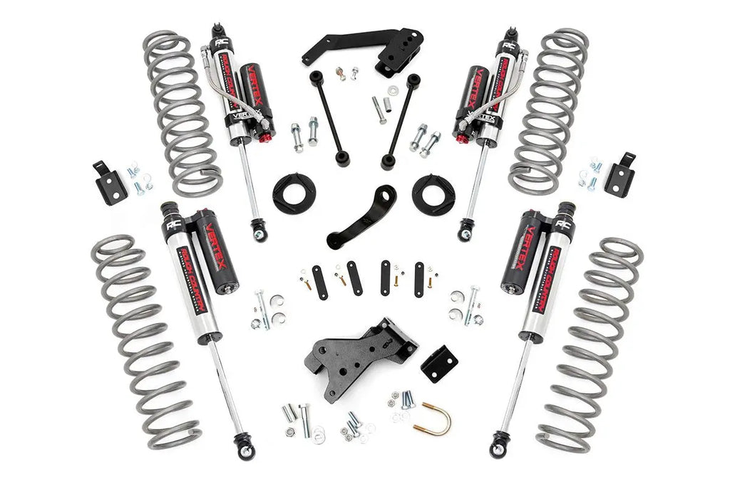 4 Inch Lift Kit | Vertex | Jeep Wrangler JK 4WD (2007-2018) Rough Country