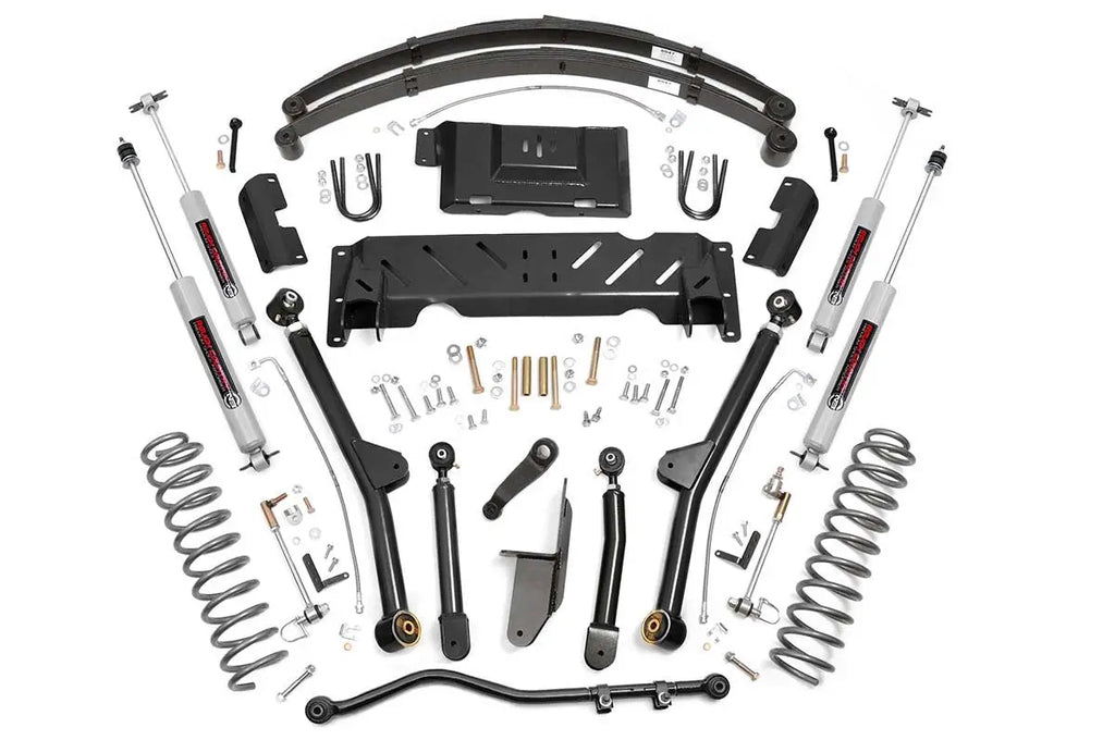 4.5 Inch Lift Kit | Long Arm | RR Leafs | Jeep Cherokee XJ (84-01) Rough Country