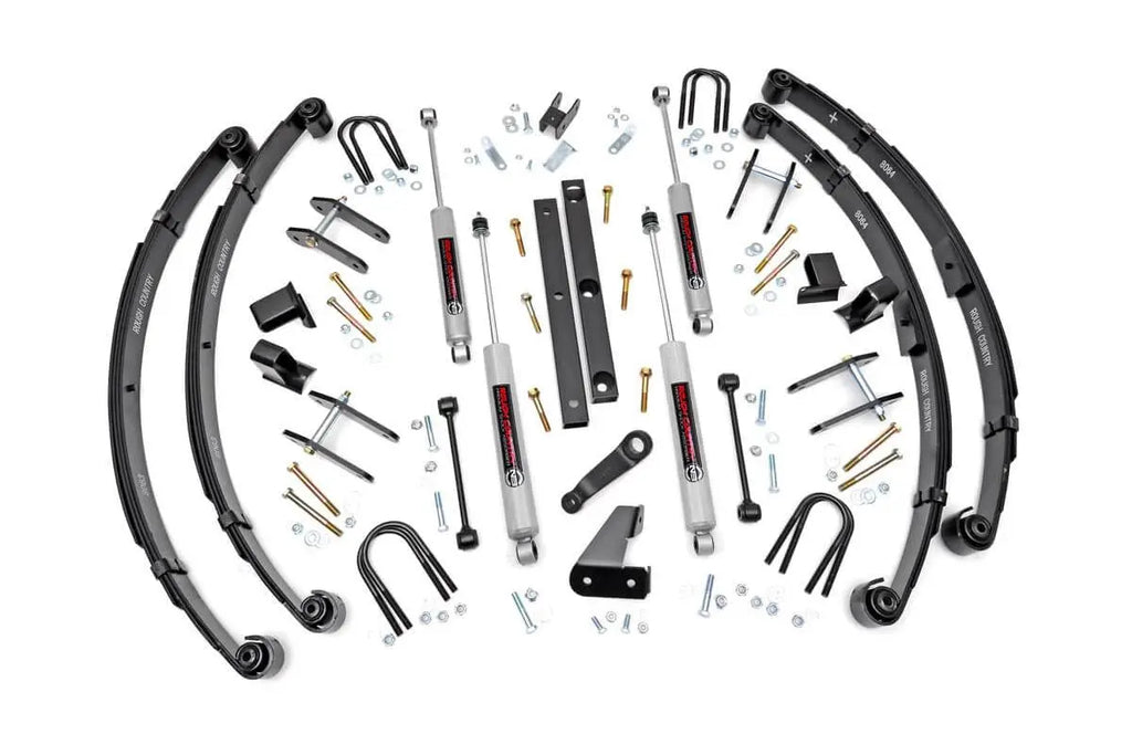 4.5 Inch Lift Kit | Power Steering | Jeep Wrangler YJ 4WD (87-95) Rough Country