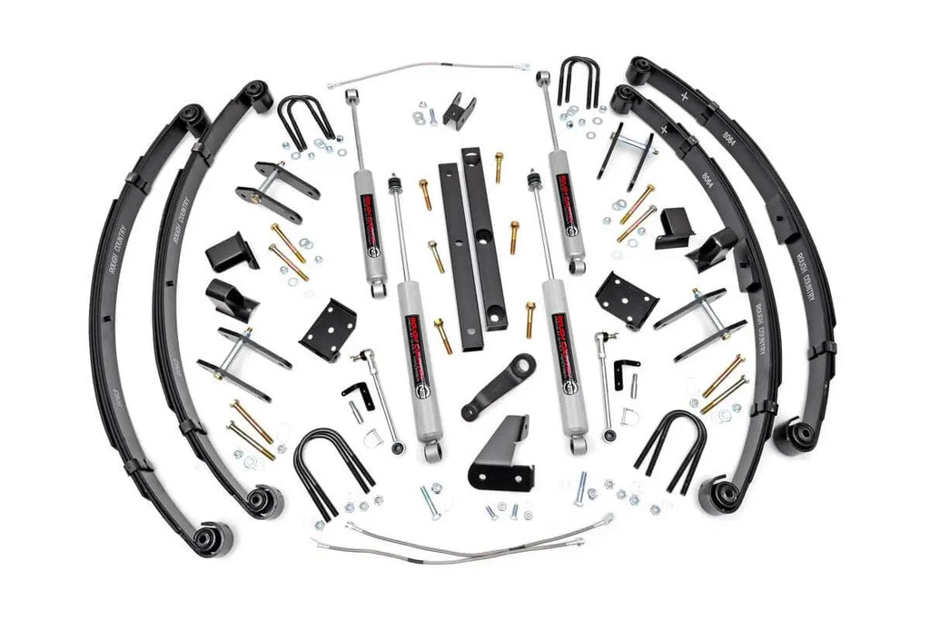 4.5 Inch Lift Kit | X-Series | Power Steer | Jeep Wrangler YJ (87-95) Rough Country