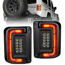 Load image into Gallery viewer, Oracle 07-17 Jeep Wrangler JK Flush Mount LED Tail Lights - Tinted NO RETURNS
