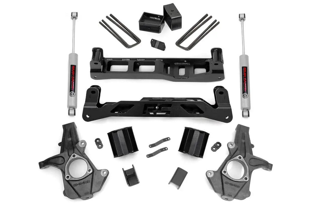 5 Inch Lift Kit | Alum/Stamp Steel | Chevy/GMC 1500 (14-18) Rough Country