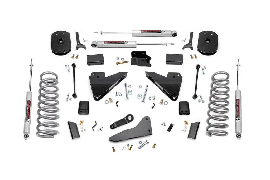 5 Inch Lift Kit | FR Gas Coil | Radius Arm Drop | Ram 2500 (14-18) Rough Country