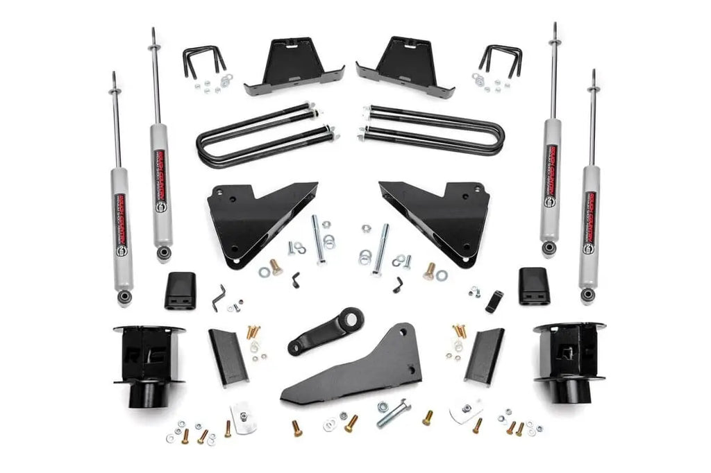 5 Inch Lift Kit | Radius Arm Drop | SRW | Ram 3500 4WD (2013-2015) Rough Country