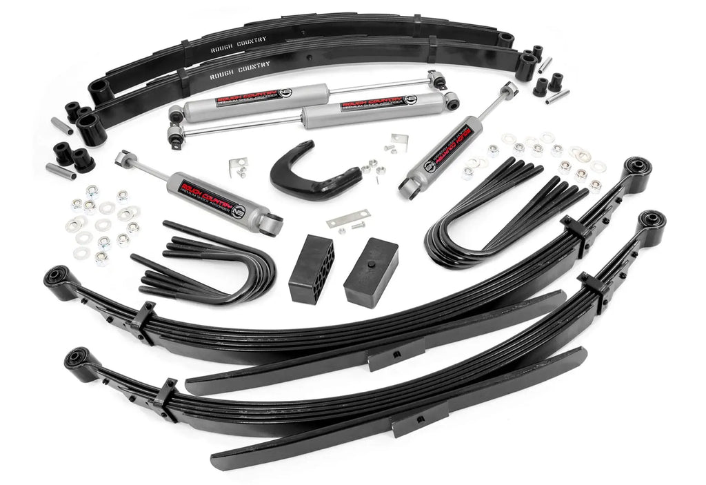 6 Inch Lift Kit | 52 Inch Rear Springs | Chevy/GMC C20/K20 C25/K25 Truck (73-76) Rough Country