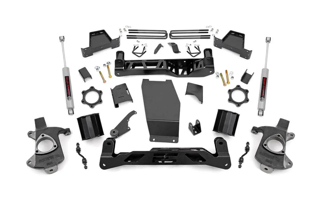 6 Inch Lift Kit | Alum/Stamp Steel | Chevy/GMC 1500 (14-18) Rough Country