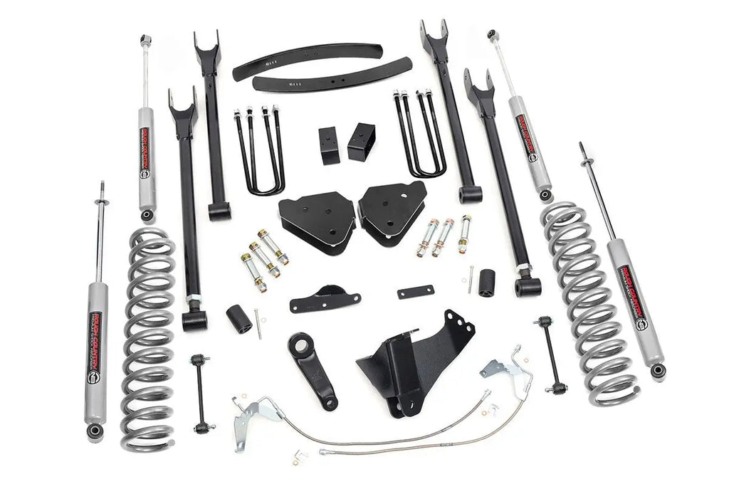 6 Inch Lift Kit | Diesel | 4 Link | Ford F-250/F-350 Super Duty (08-10) Rough Country