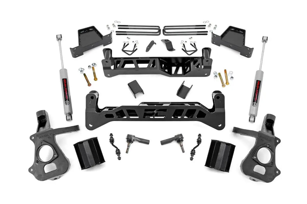 7" Lift Kit | Alu/S.Steel | Chevy/GMC 1500 (14-18) Rough Country