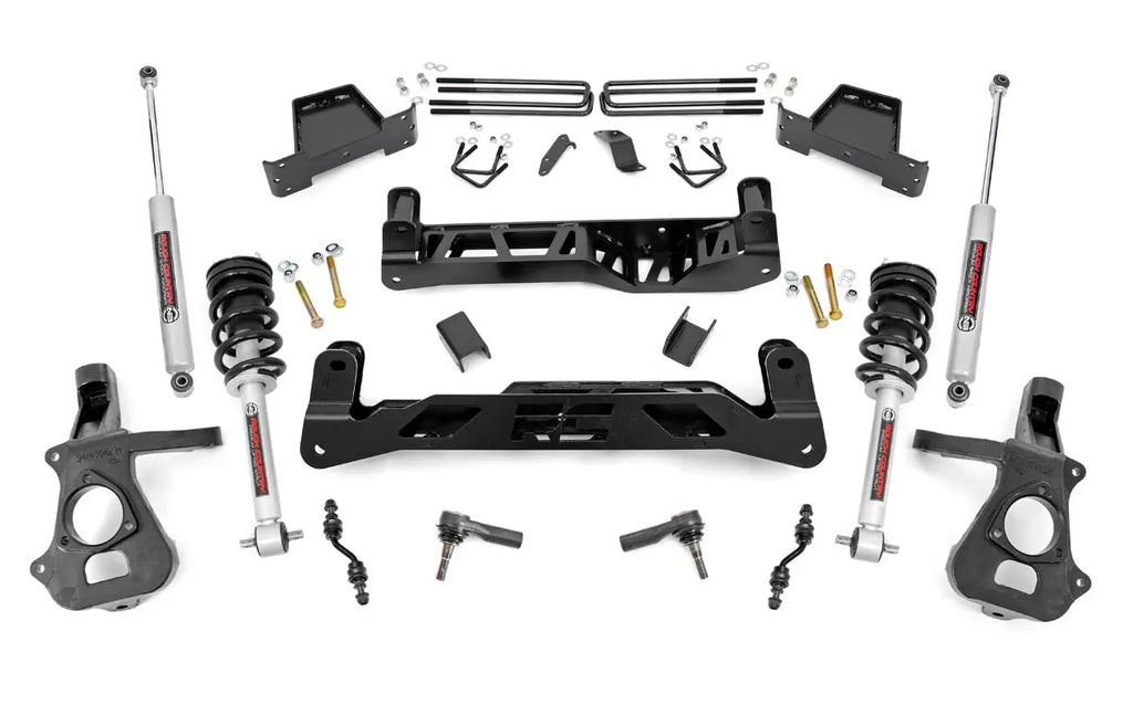 7" Lift Kit | Alu/Stamp Steel | N3 Strut | Chevy/GMC 1500 (14-18) Rough Country