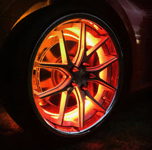 Load image into Gallery viewer, Oracle LED Illuminated Wheel Rings - ColorSHIFT No Remote - ColorSHIFT No Remote SEE WARRANTY