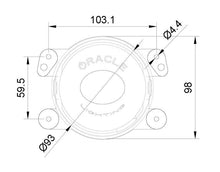 Load image into Gallery viewer, Oracle Jeep Wrangler JK/JL/JT High Performance W LED Fog Lights - ColorSHIFT - Dynamic SEE WARRANTY