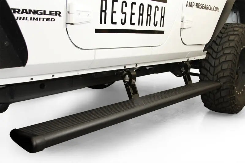 AMP Research 18-23 Jeep Wrangler JL 4DR (Excl. 4XE/Rubicon 392) PowerStep - Black AMP Research