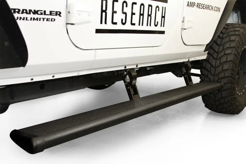 AMP Research 18-23 Jeep Wrangler JL 4DR (Excl. 4XE/Rubicon 392) PowerStep - Black AMP Research
