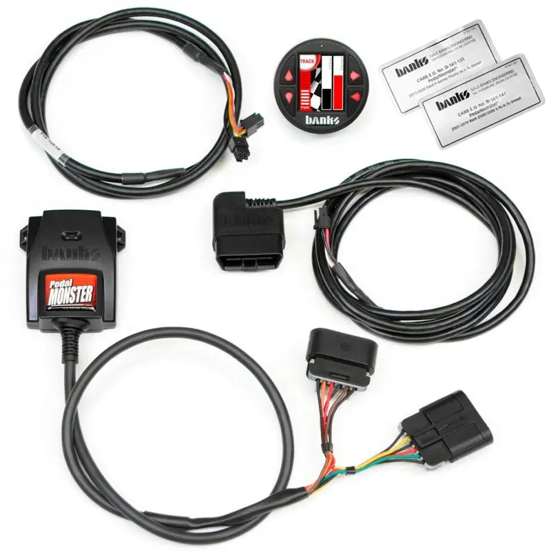 Banks Power Pedal Monster Kit w/iDash SuperGauge - 07-19 Ram 2500/3500 / 11-20 Ford F-Series 6.7L Banks Power