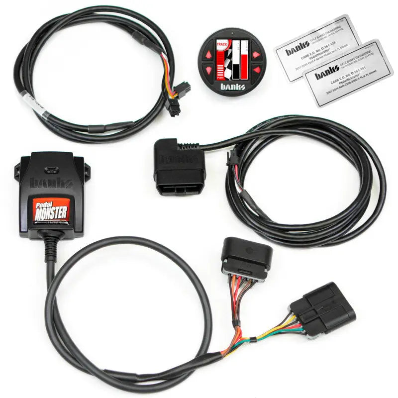 Banks Power Pedal Monster Kit w/iDash SuperGauge - 07-19 Ram 2500/3500 / 11-20 Ford F-Series 6.7L Banks Power
