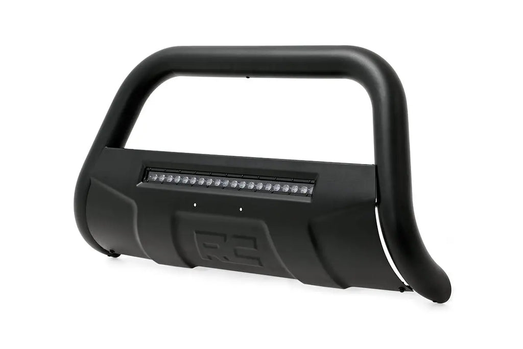 Black LED Bull Bar | Chevy/GMC 1500 Truck/SUV 2WD/4WD (2007-2020) Rough Country