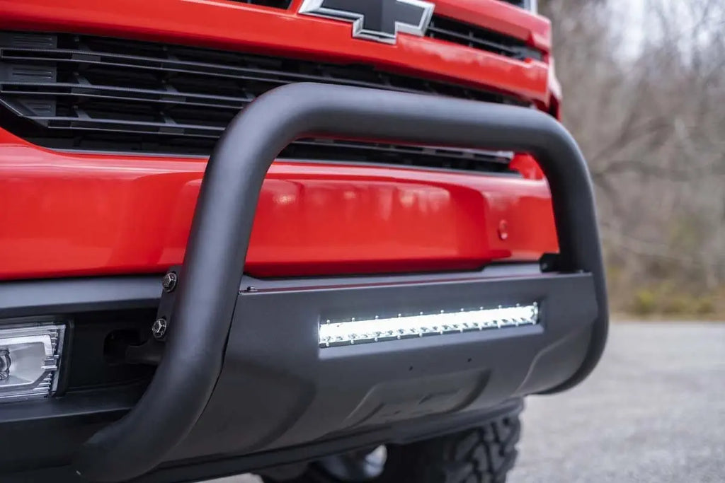 Black LED Bull Bar | Chevy Silverado 1500 2WD/4WD (2019-2022) Rough Country