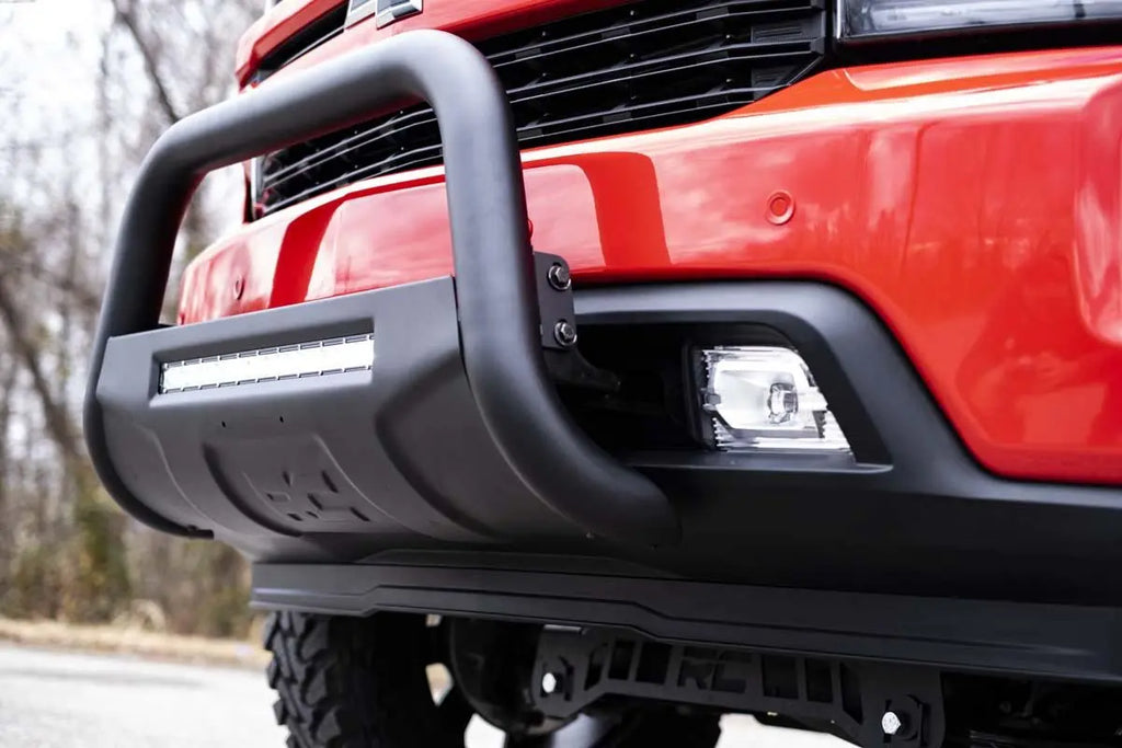 Black LED Bull Bar | Chevy Silverado 1500 2WD/4WD (2019-2022) Rough Country